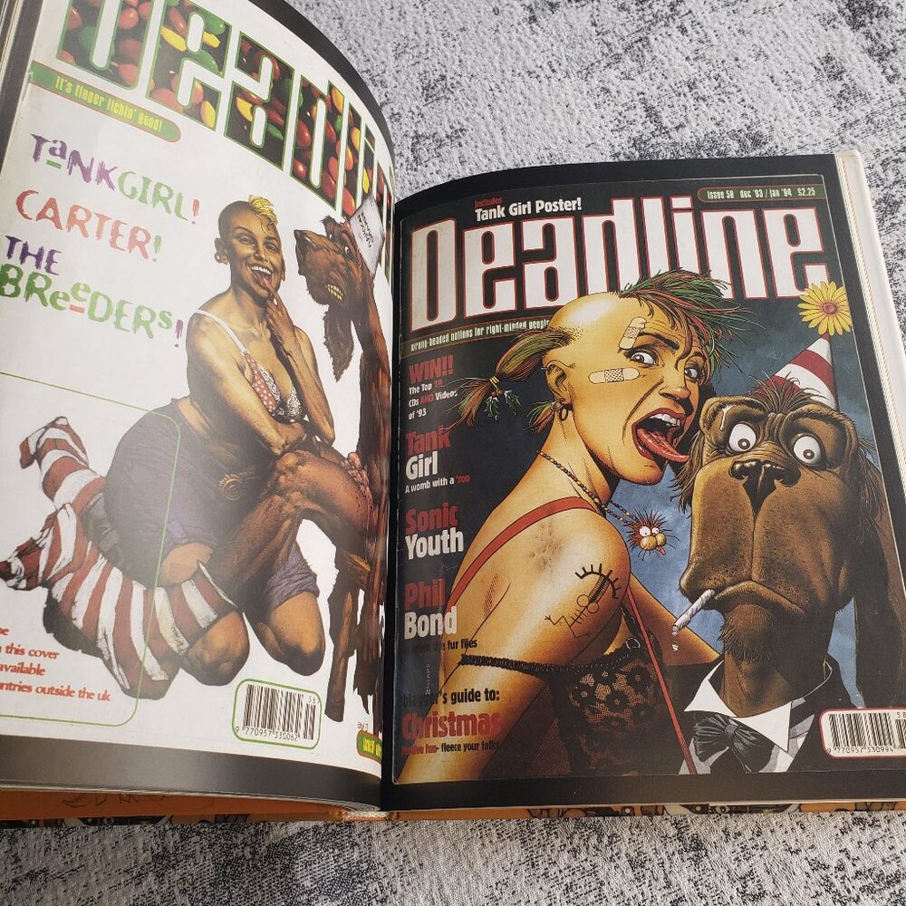 The Cream of Tank Girl Hard Cover Graphic Novel Comic Book First Edition 2008 - Picture 9 of 16